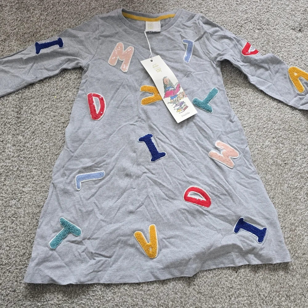 Mini Boden Alphabet Dress